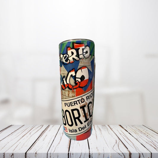 PUERTO RICO BORICUA TUMBLER